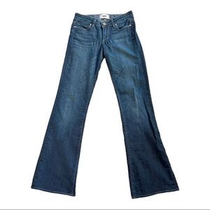 Paige Cheyenne Dark Rinse Skyline Boot Cut Blue XS Denim Jeans